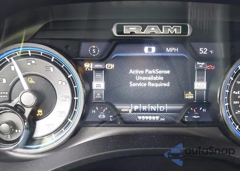 2019 Ram 1500 Limited 4X4 5'7 Box из США, поврежденный, VIN 1C6SRFHT8KN688892